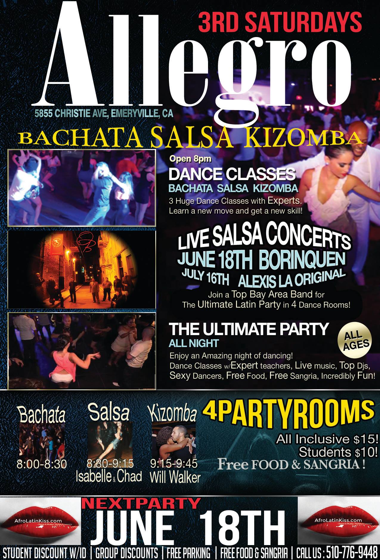 The Ultimate Salsa Bachata Kizomba Party