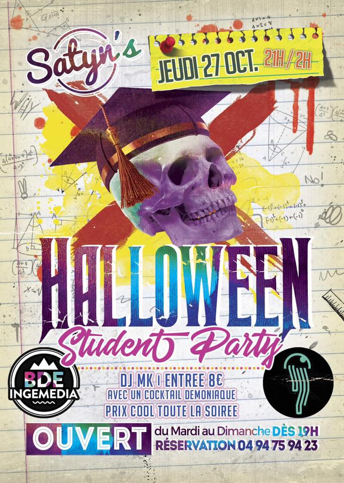 HALLOWEEN STUDENT PARTY