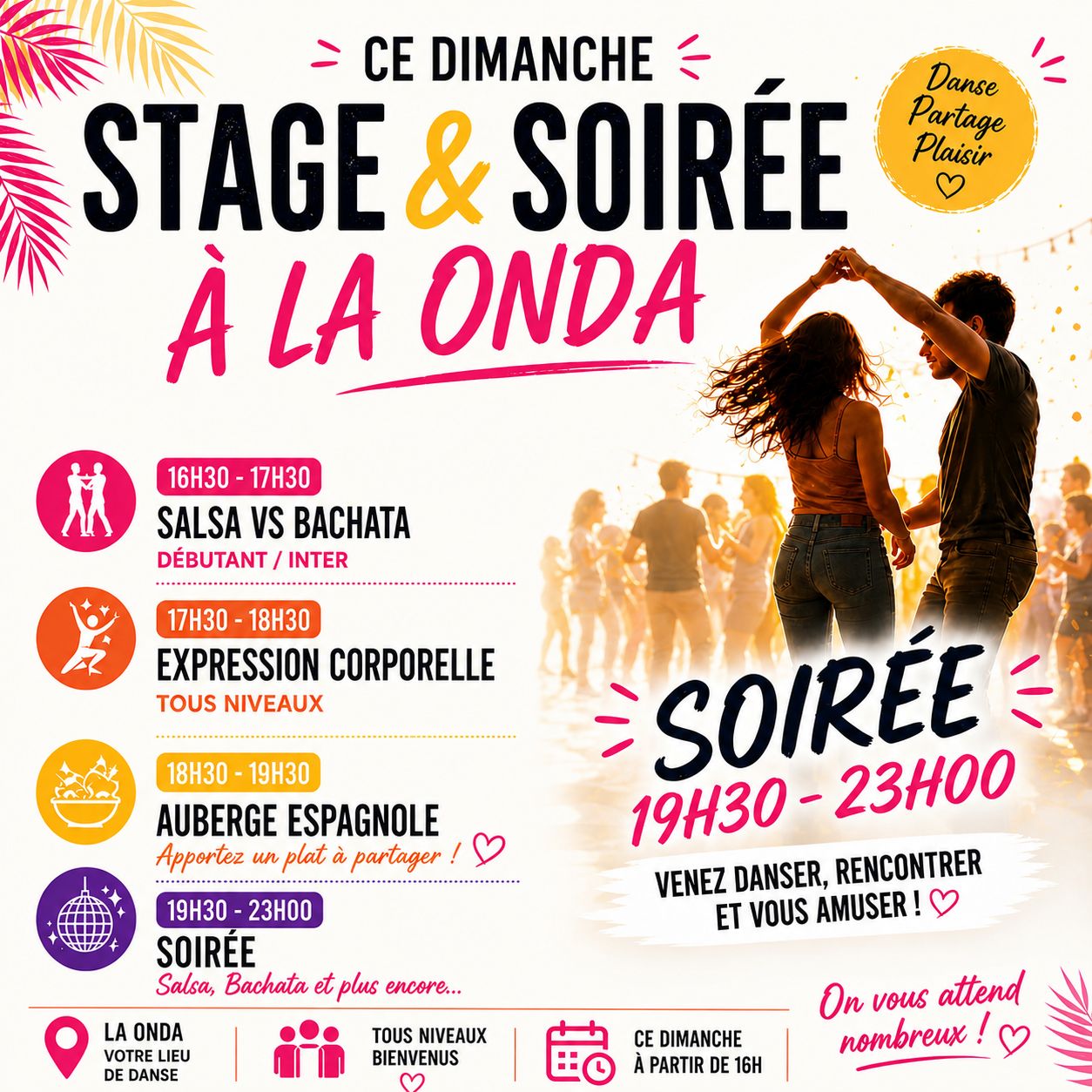 Stage et Soiree à la Onda by Hamidine