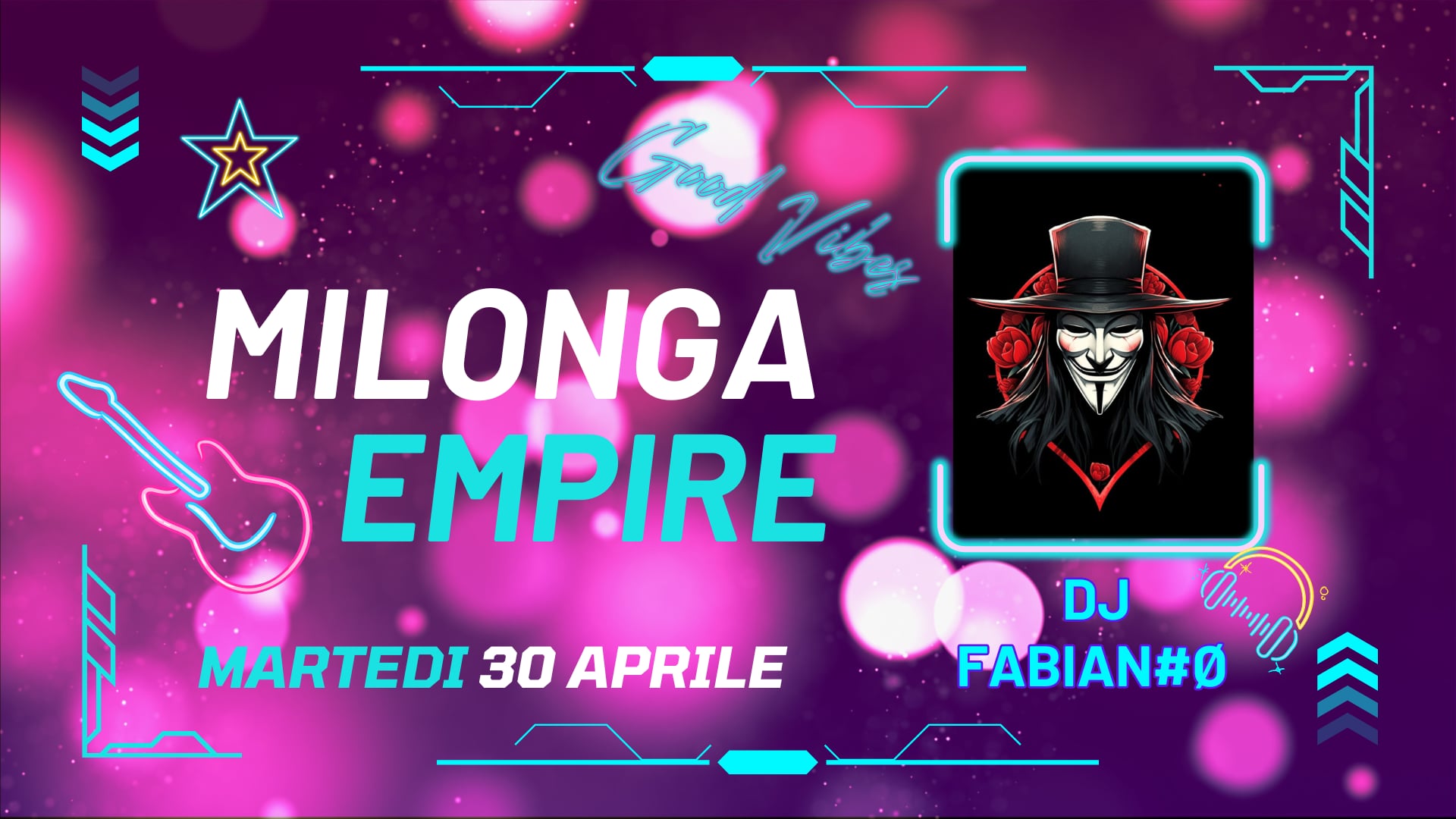 Milonga EMPIRE - SPECIALE Martedi 30 Aprile