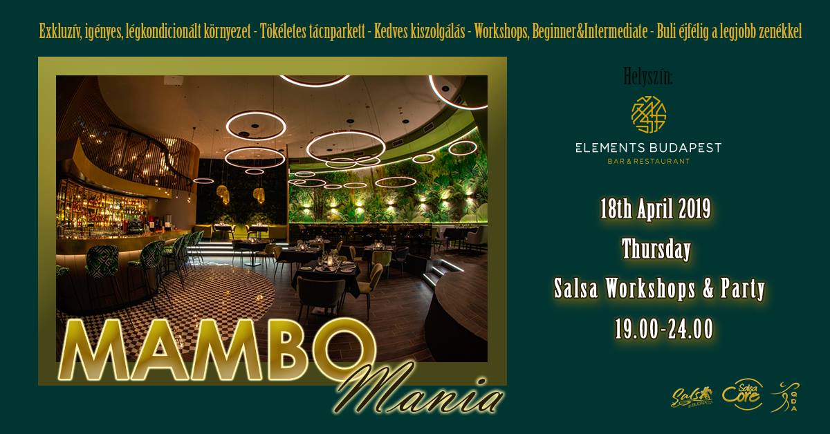 MAMBO MANIA Salsa night