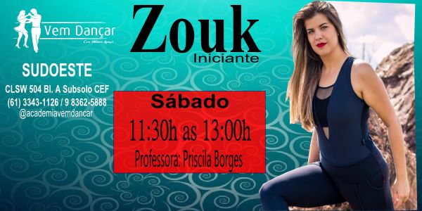 Vem Dançar - Aulão de Zouk Gratuito