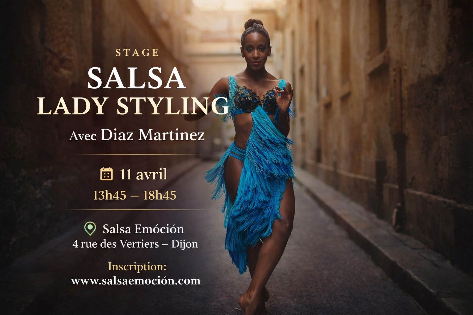 Stage de Salsa Lady Cuban Style avec Diaz Martinez