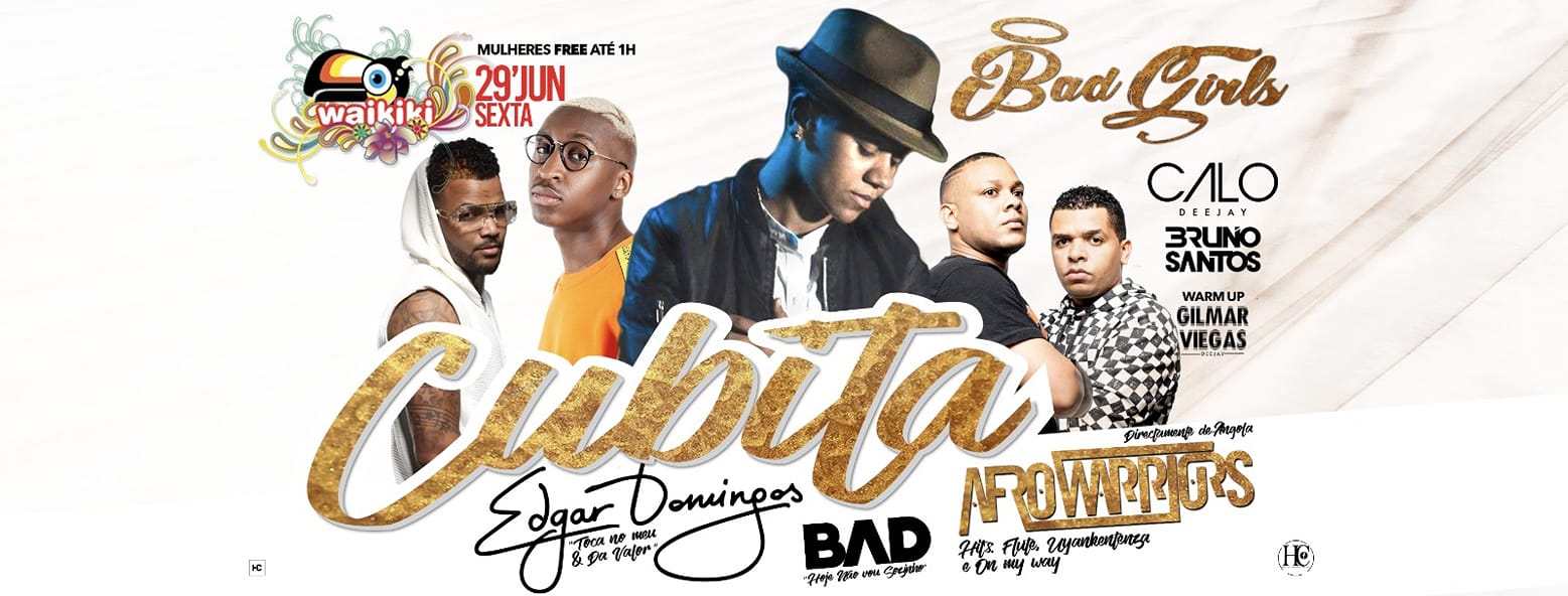 CUBITA BAD EDGAR DOMINGOS AFROWARRIORS BADGIRLS