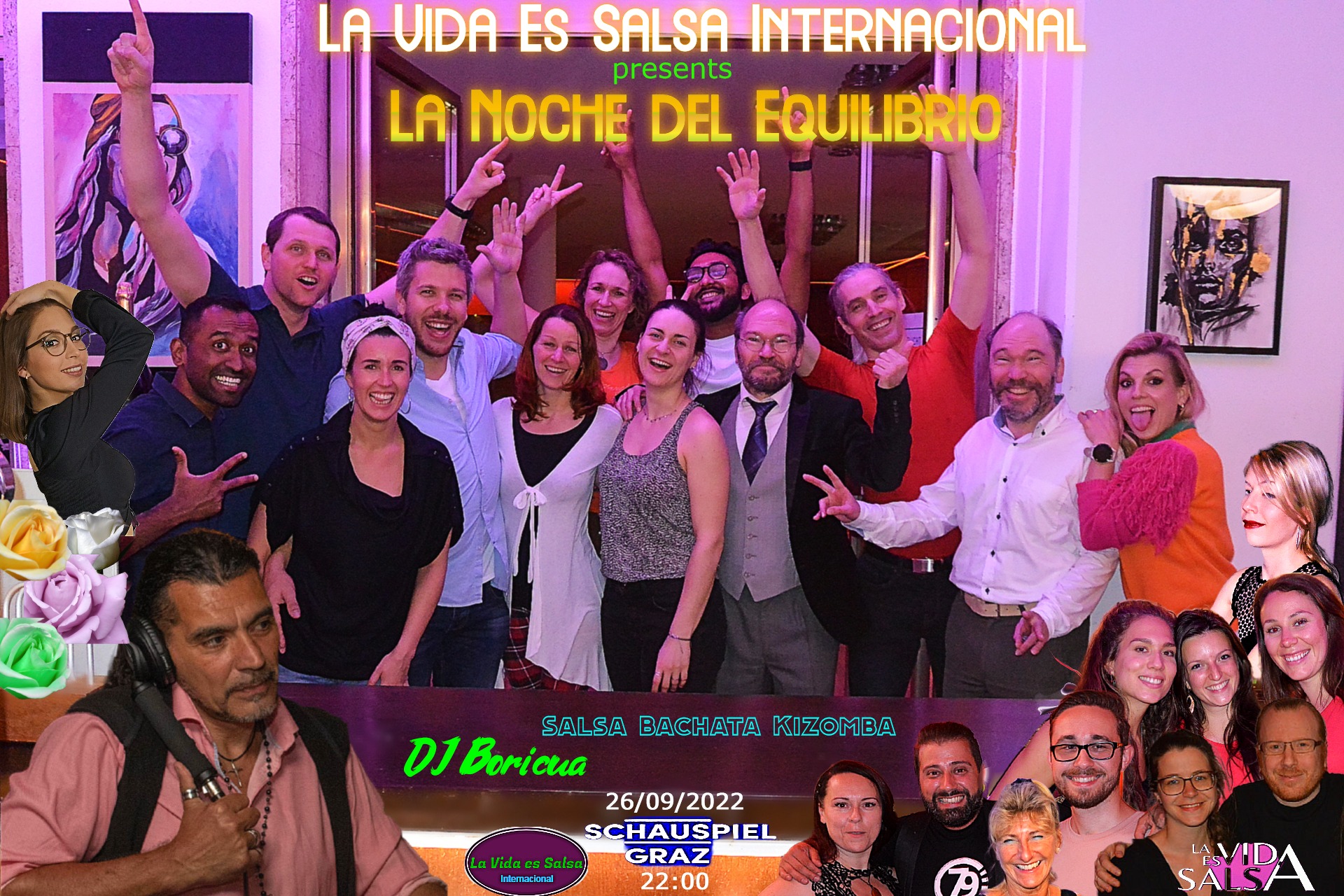 La Vida Es Salsa Internacional La Noche Del Equilibrio