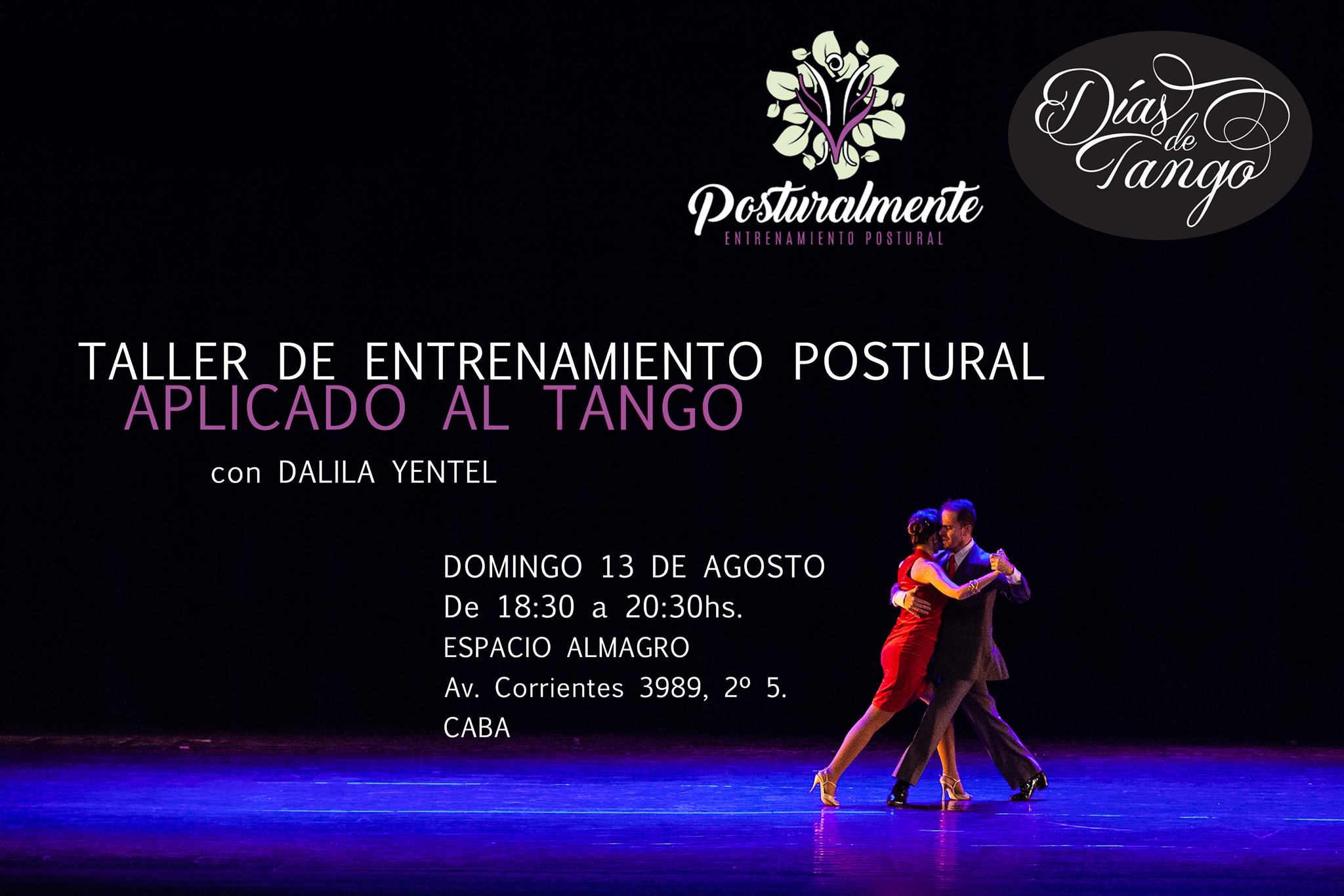 Taller de Entrenamiento Postural aplicado al Tango