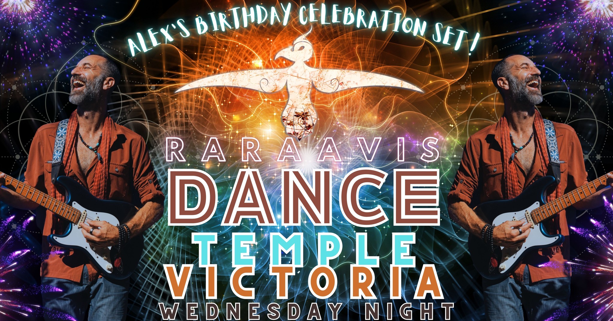 Dance Temple Evening Ecstatic w Alex King-Harris (aka Rara Avis)