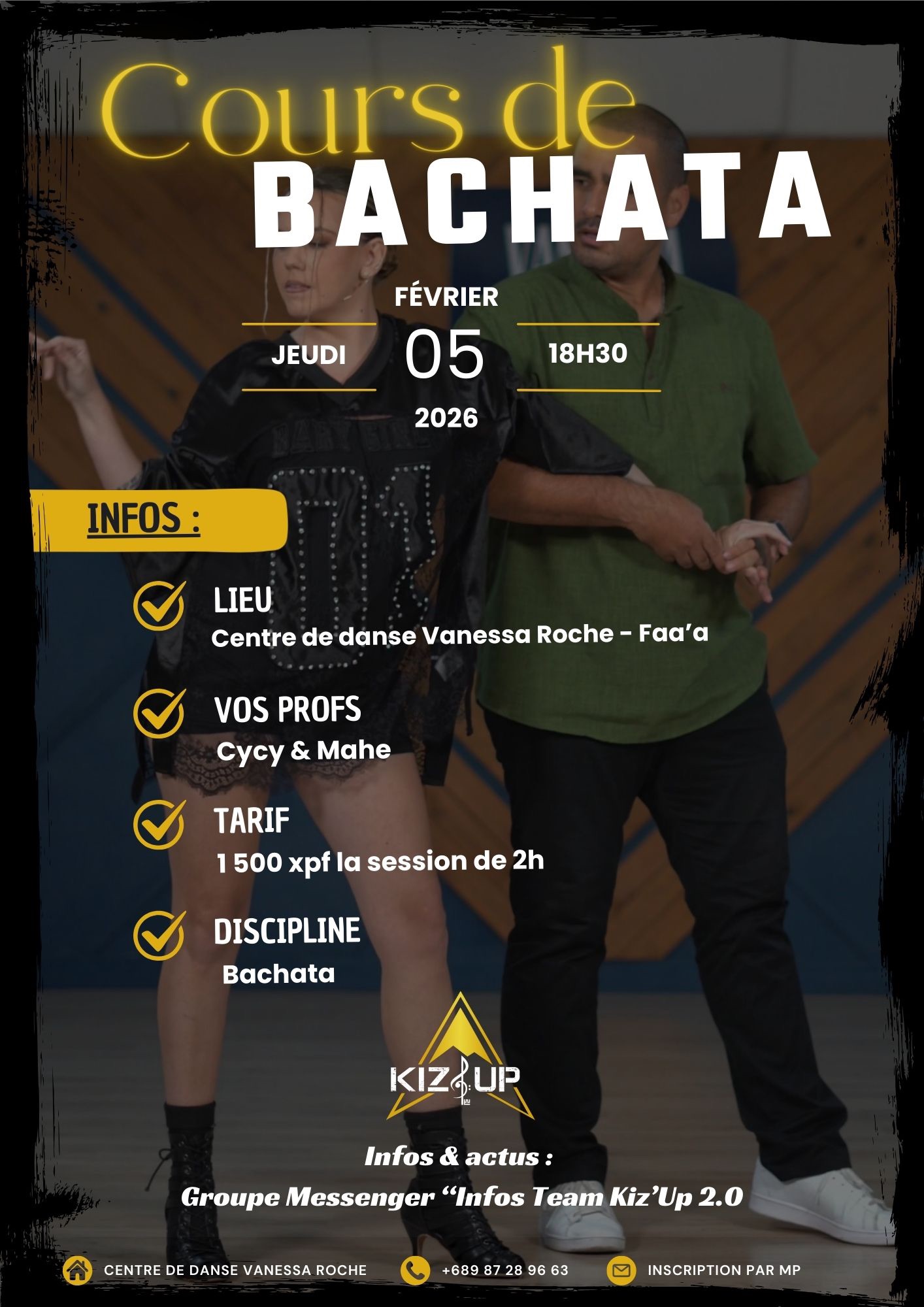 Cycy & Mahe - Cours de Bachata