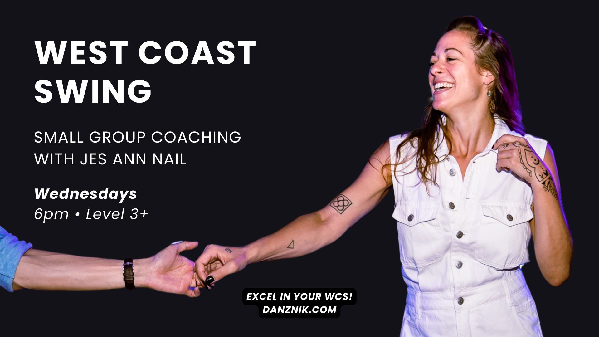 West Coast Swing • Small Group Coaching w Jes Ann Nail (November Session)