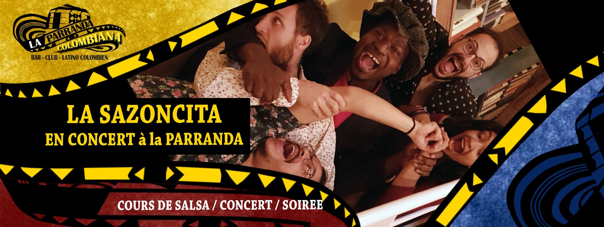 Cours de SALSA Concert la Sazoncita Soirée