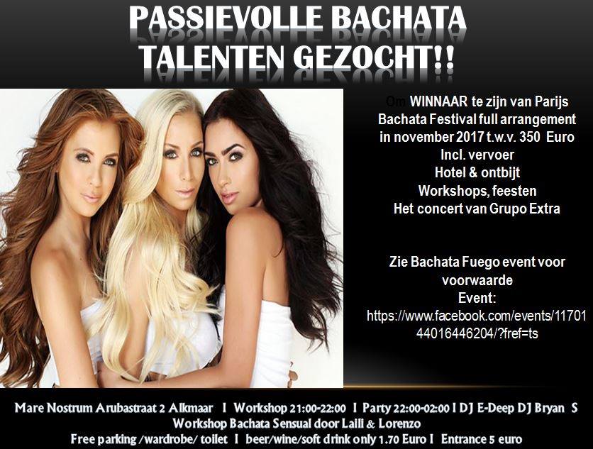 Bachata Fuego White Edition Saturday May 20th