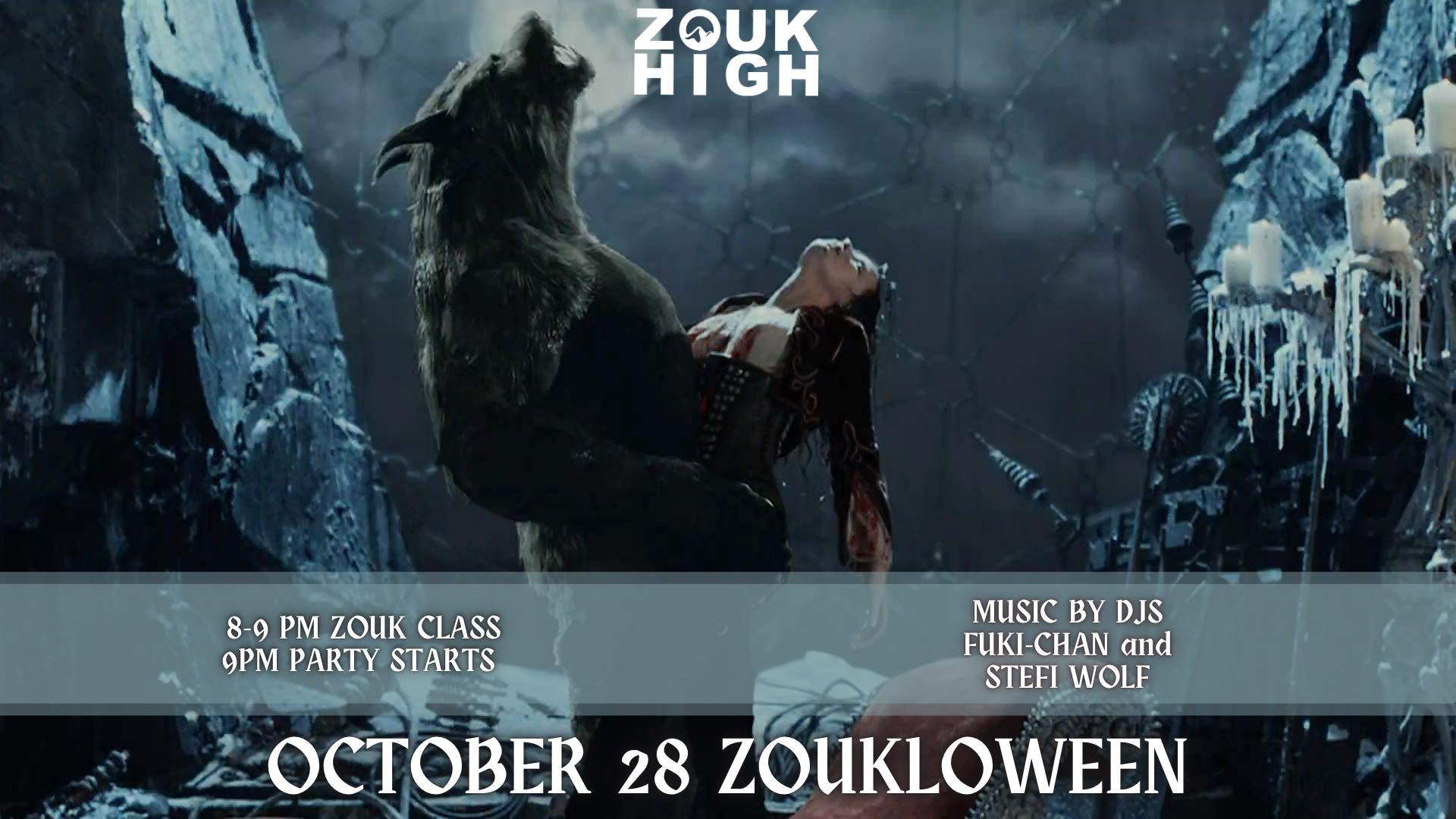 ZOUKLOWEEN: UNDERWORLD Werewolves vs. Vampires 🐺🧛🏻 🩸