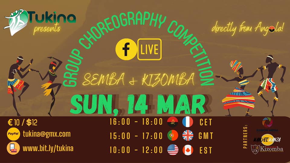 Kizomba & Semba Group Choreography Competition: Live from Angola