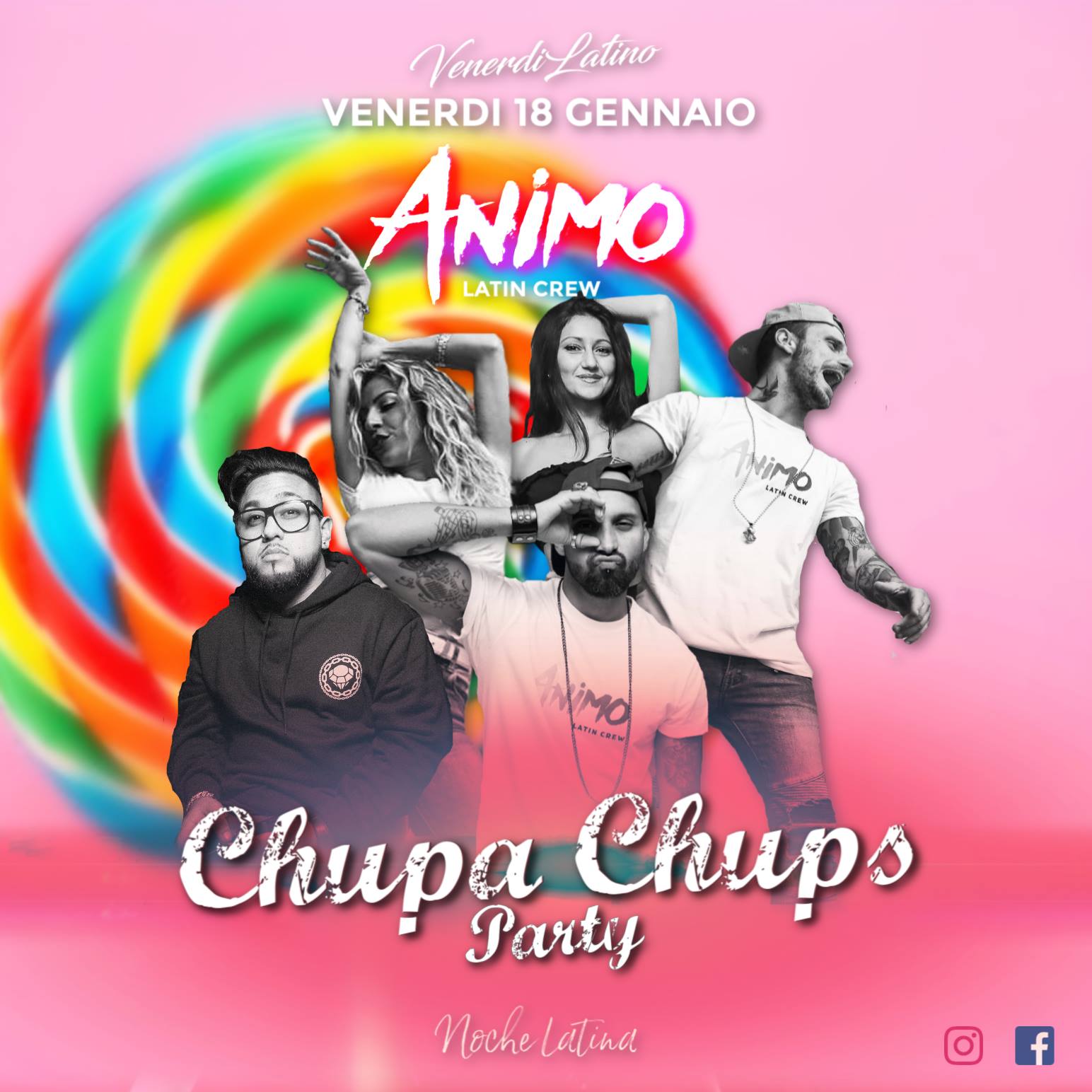 IL Venerdi Latino . Animo Latin Crew . Chupa 18 01