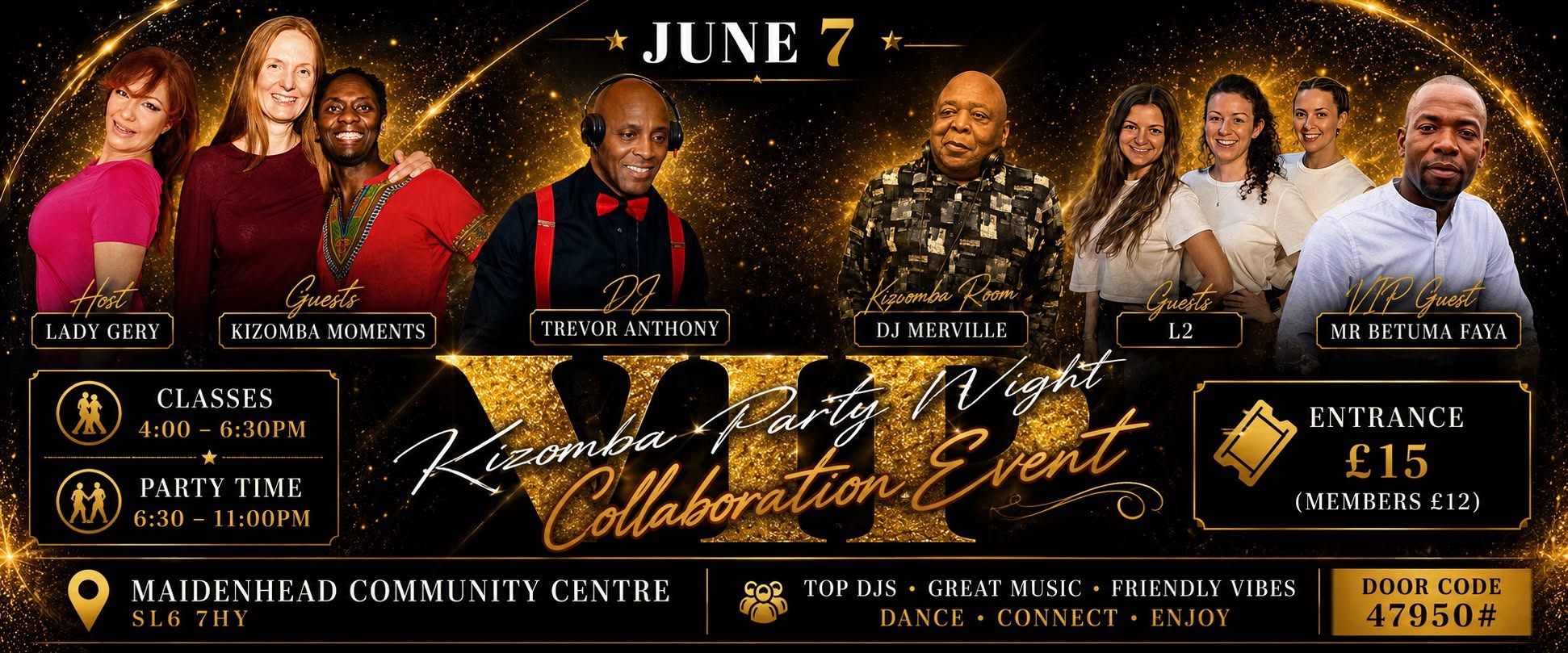 VIP PARTY NIGHT🔥COLLABORATION EVENT🔥3 YEARS ANNIVERSARY 🔥GET READY🔥