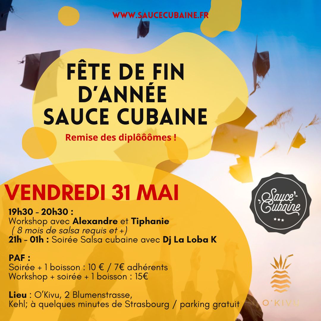 Fête de fin d'année Salsa - Sauce Cubaine