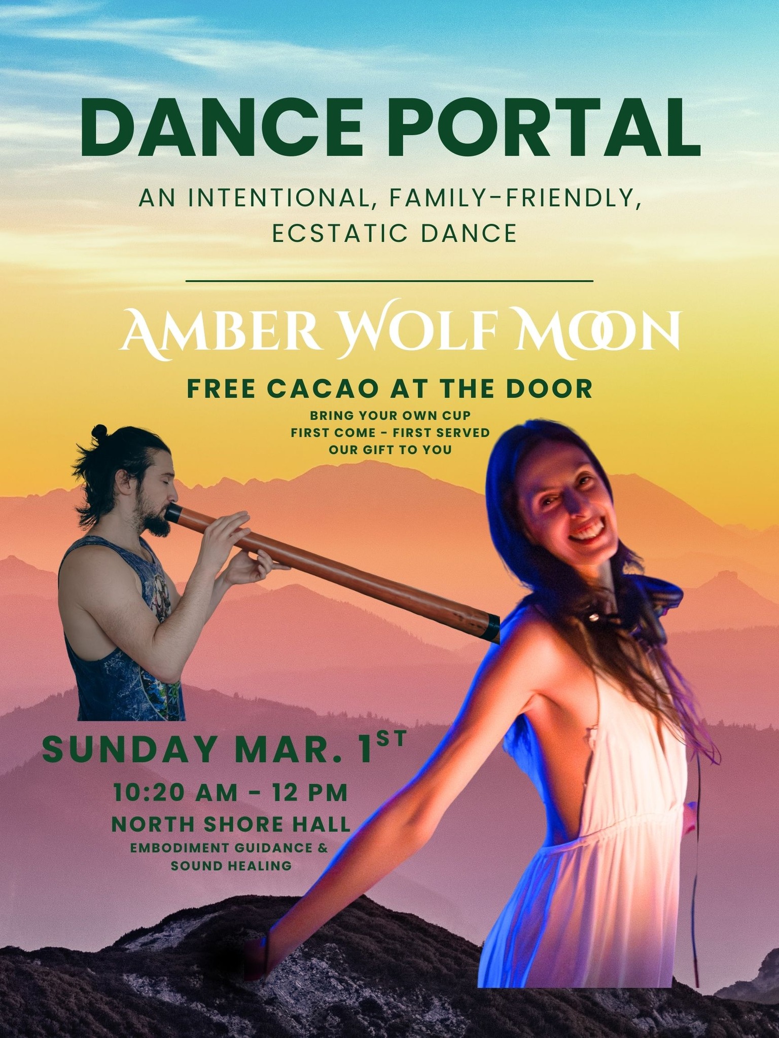 Dance Portal - FREE CACAO ft. Amber Wolf Moon
