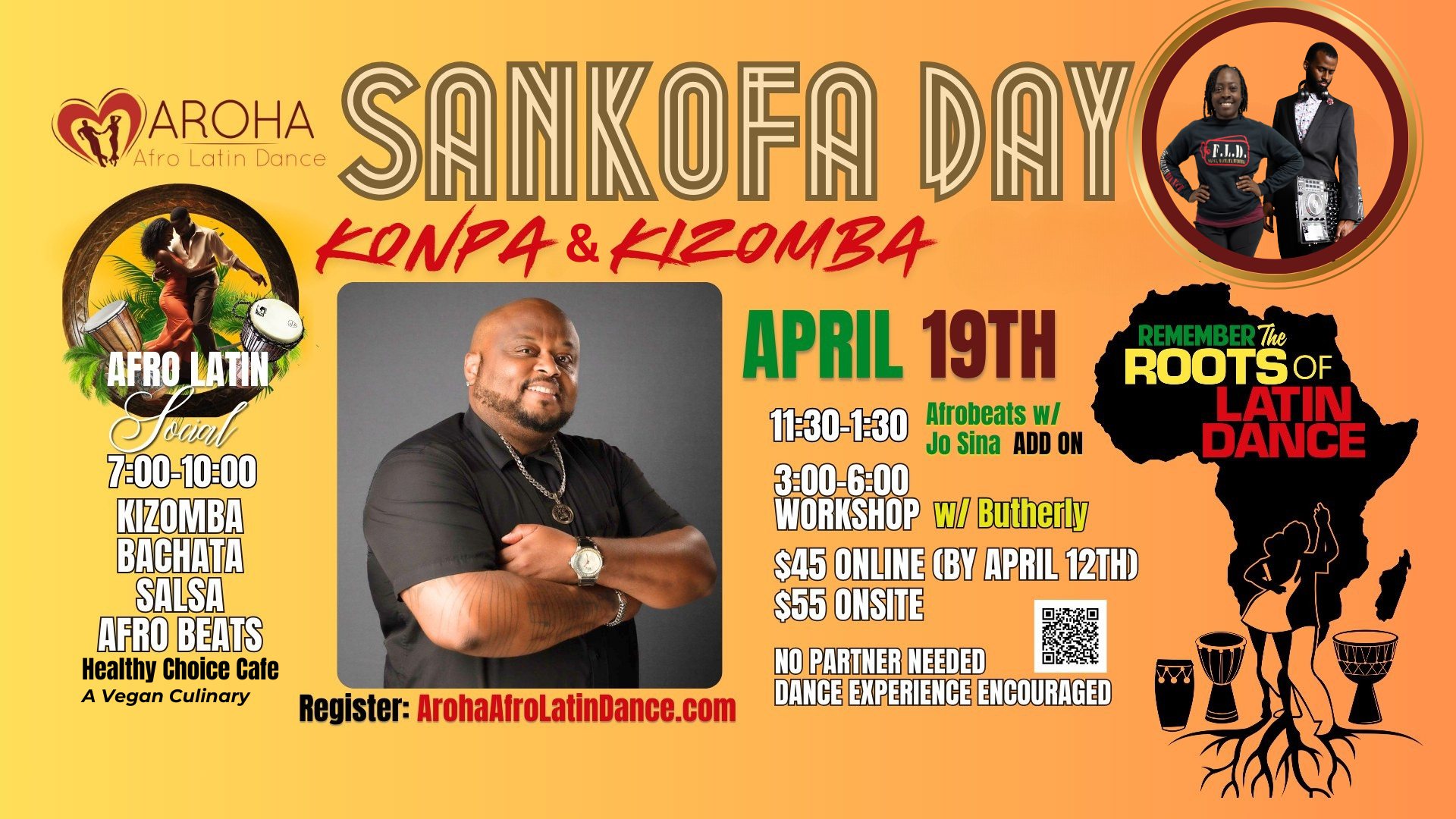 Sankofa Day: Konpa & Kizomba w Butherly