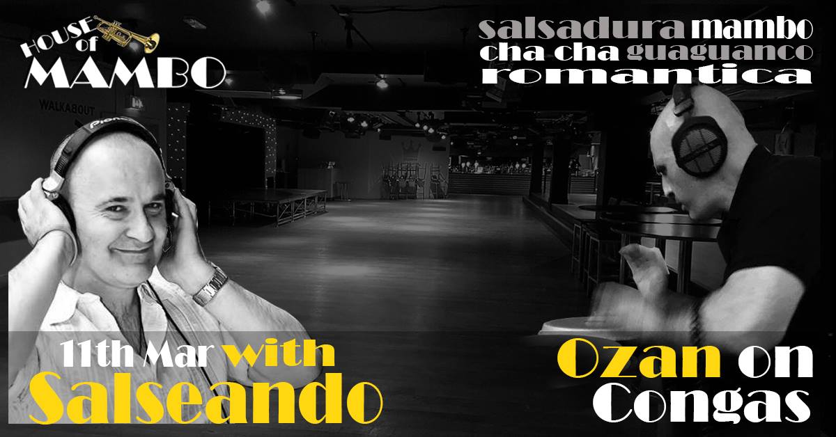 Sunday Mambo Salseando with Ozan on Congas