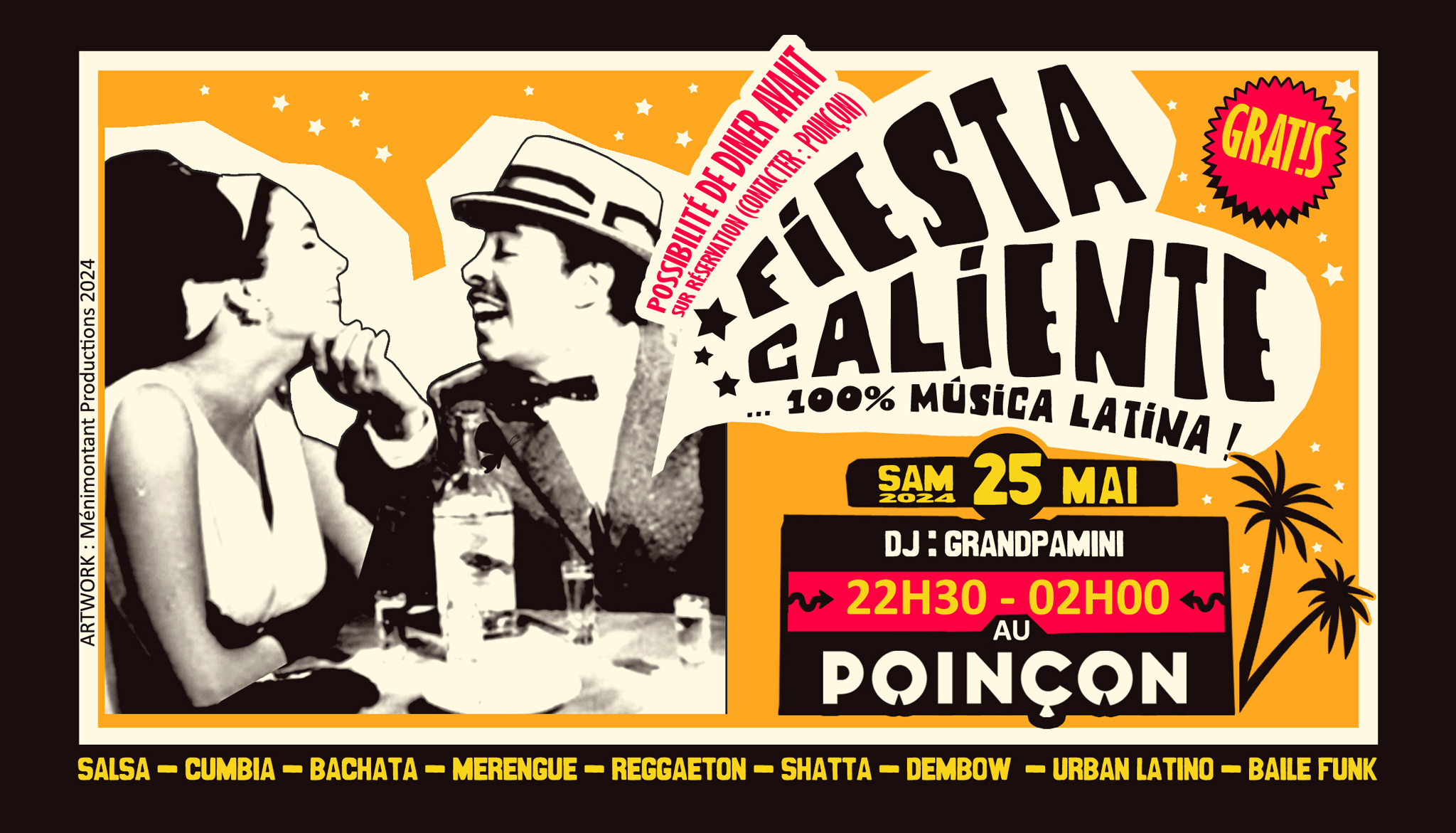 FIESTA CALIENTE - SOIREE LATINO PARIS 💃🕺 #Salsa #Merengue #Cumbia #Bachata #LatinoMix
