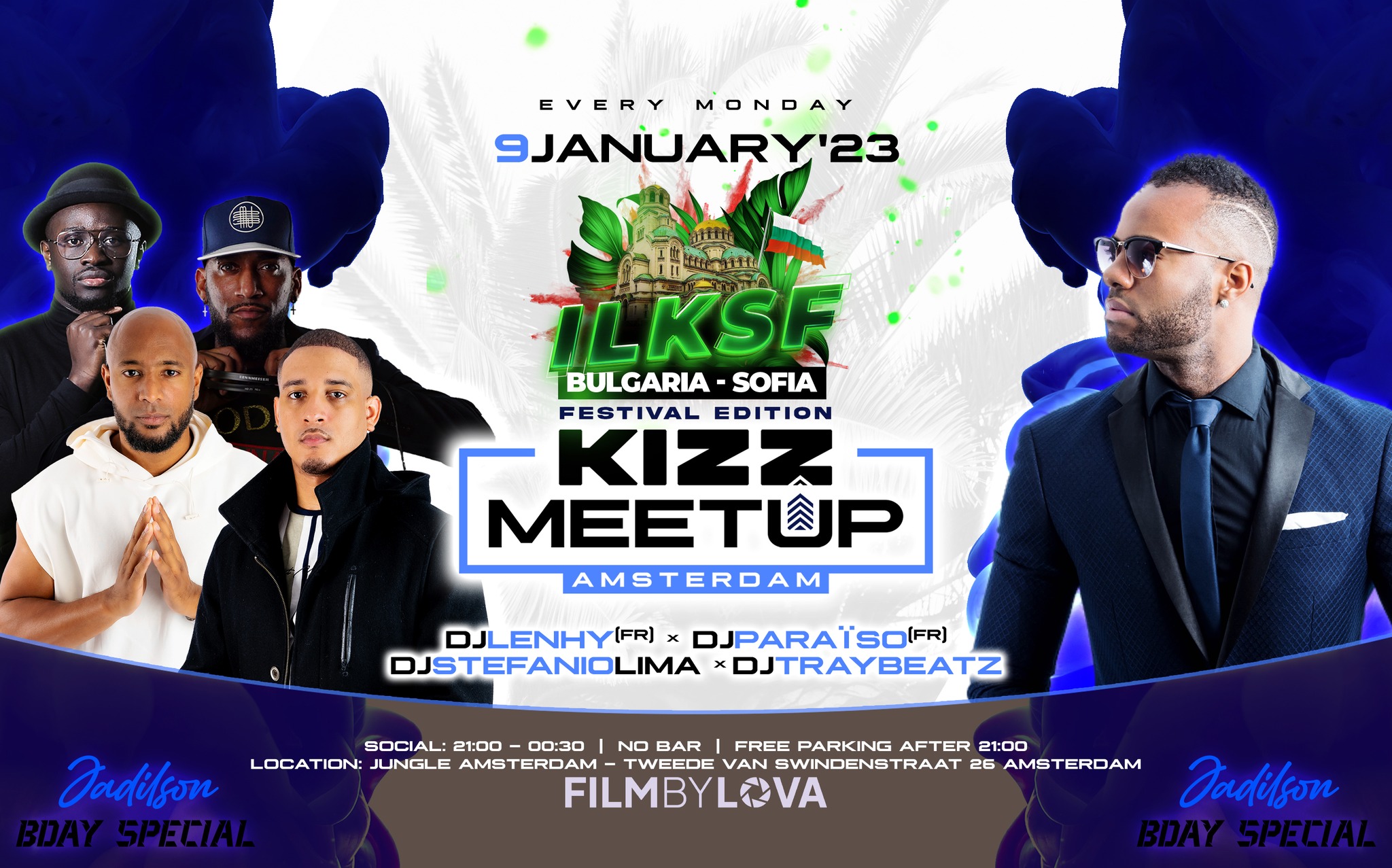 KIZZ MeetUp 'Jadilson Bday Special': Lenhy๐ซ๐ท x Paraรฏso๐ซ๐ท x Stefanio Lima x Traybeatz