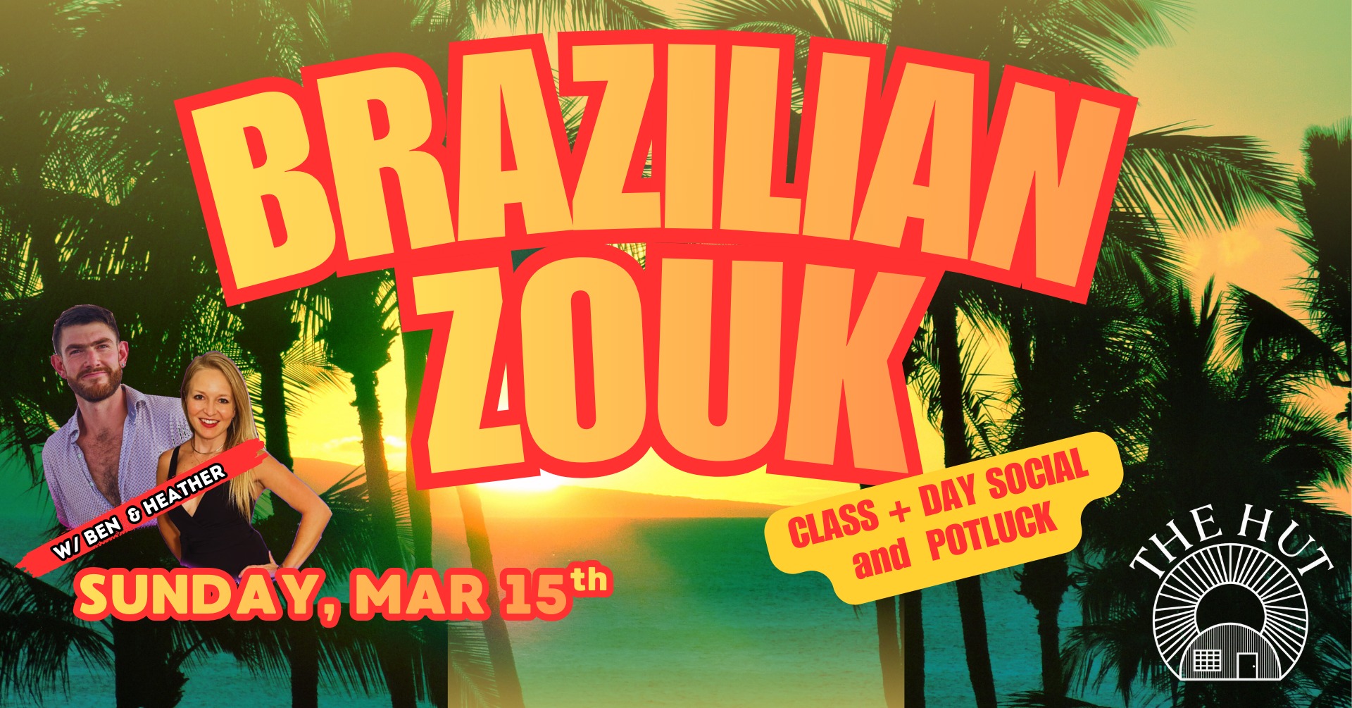 Brazilian Zouk Class + Day Social and Potluck