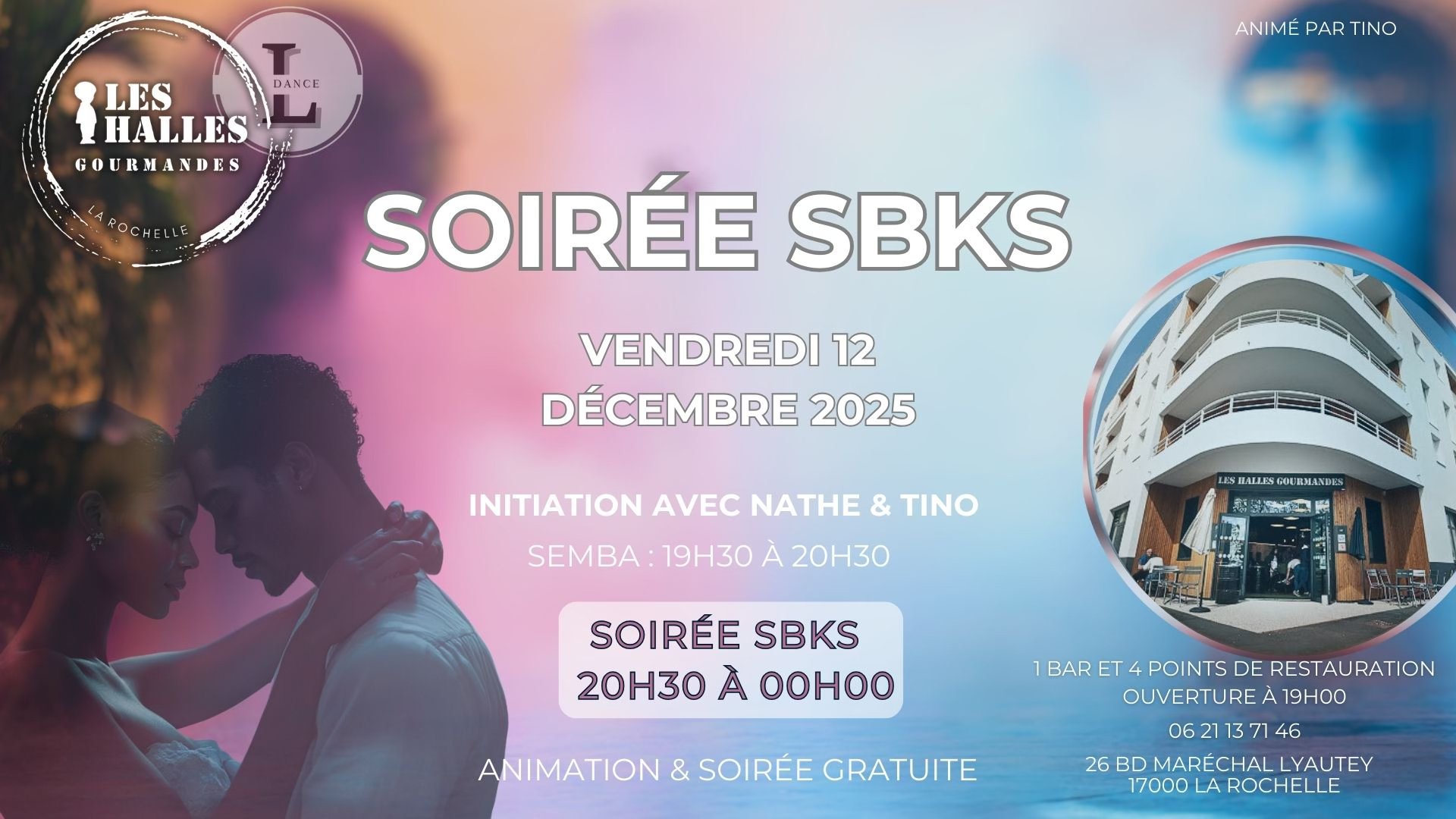 SOIRÉE SBKS AUX HALLES GOURMANDES