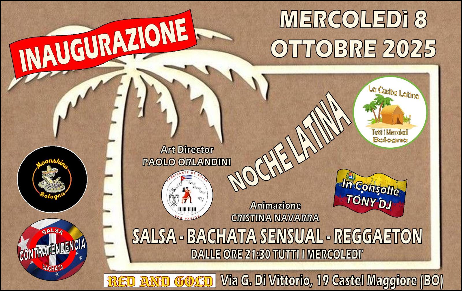 Mercoledì Latino a La Casita Latina