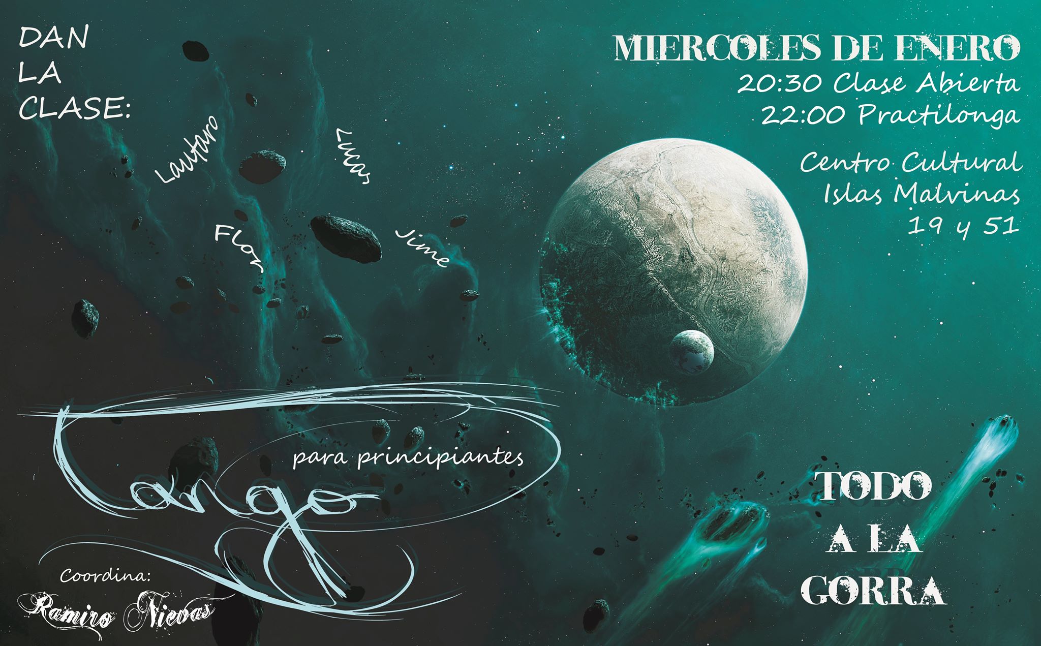 Tango para principiantes + practica milonga