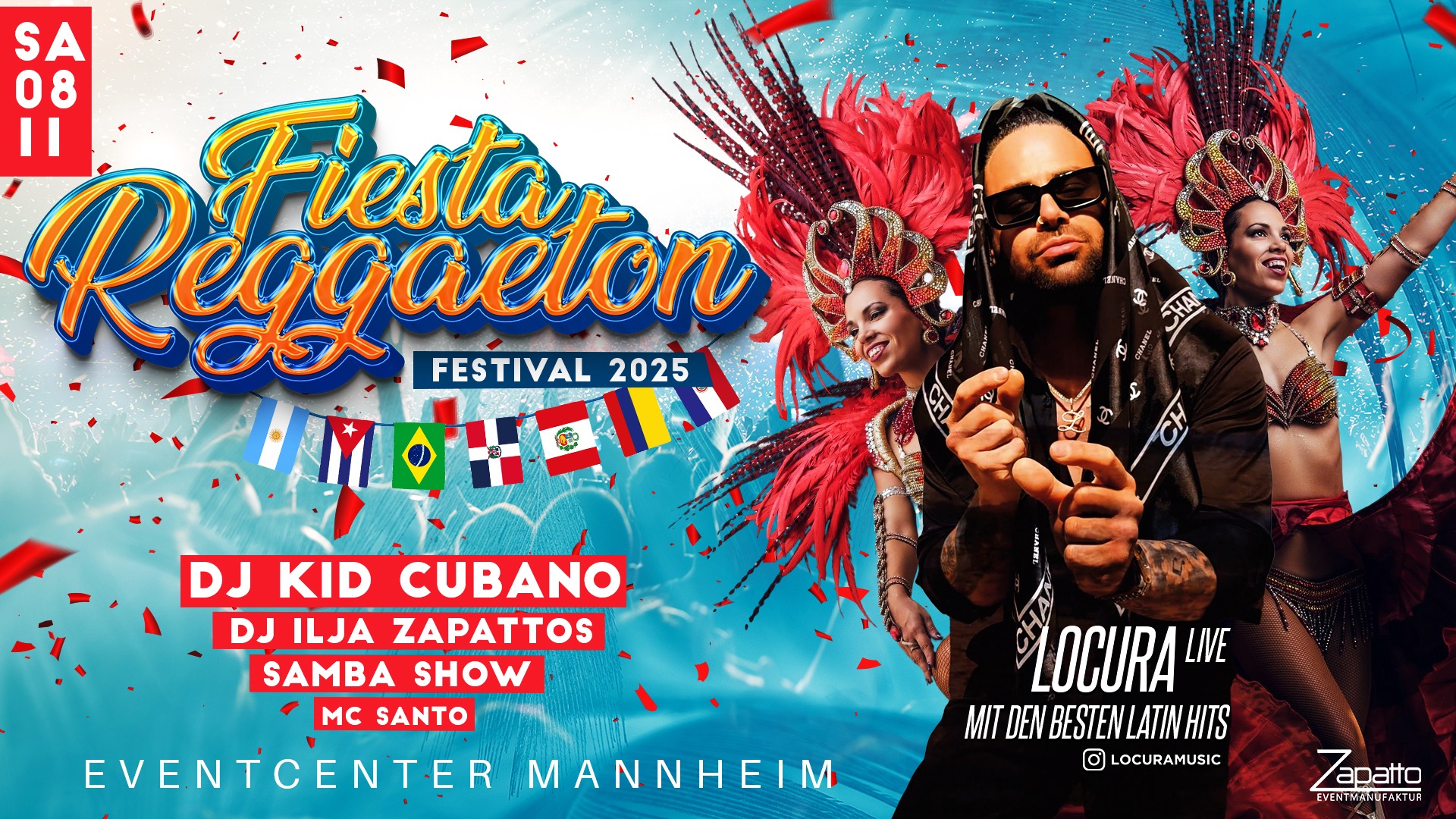 Fiesta Reggaeton Festival Mannheim