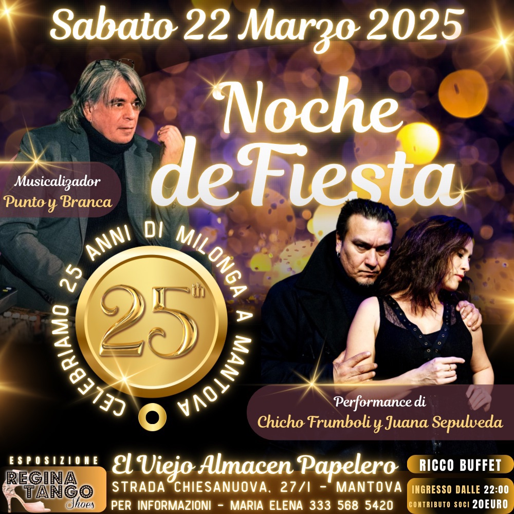 ⭐️ MILONGA & Show ⭐️con TDj Punto y Branca