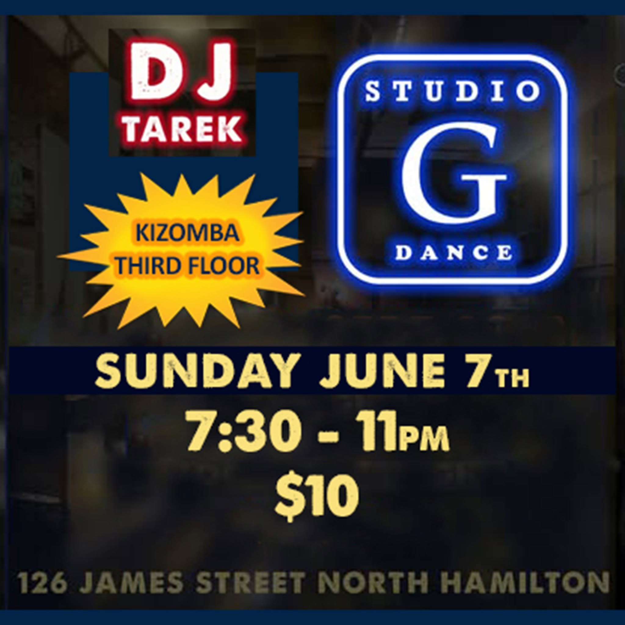 SUNDAY Social feat DJ TAREK Salsa Bachata + KIZOMBA