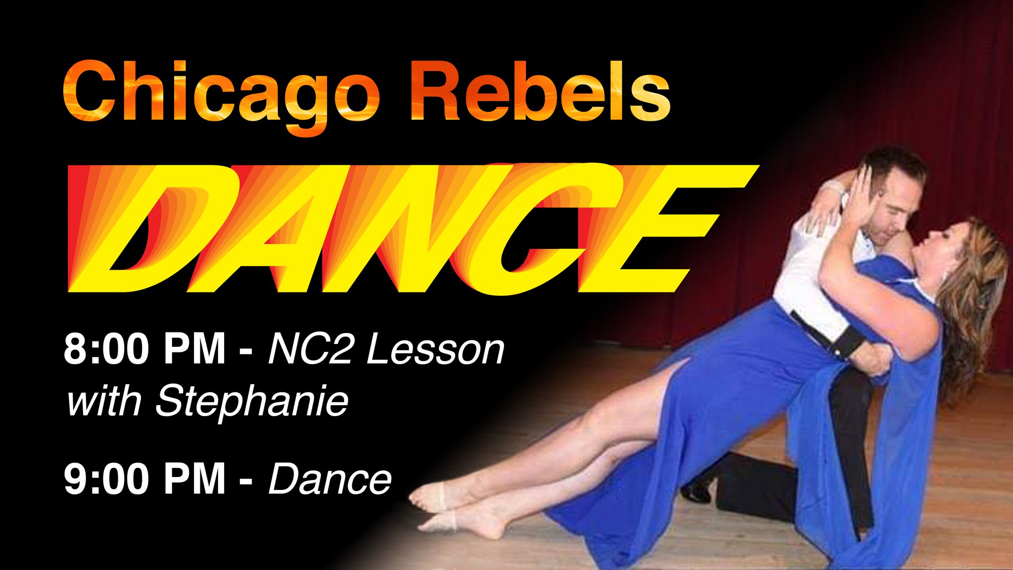 Chicago Rebels Dance - Stephanie Hinterschied Teaches Night Club Two Step!