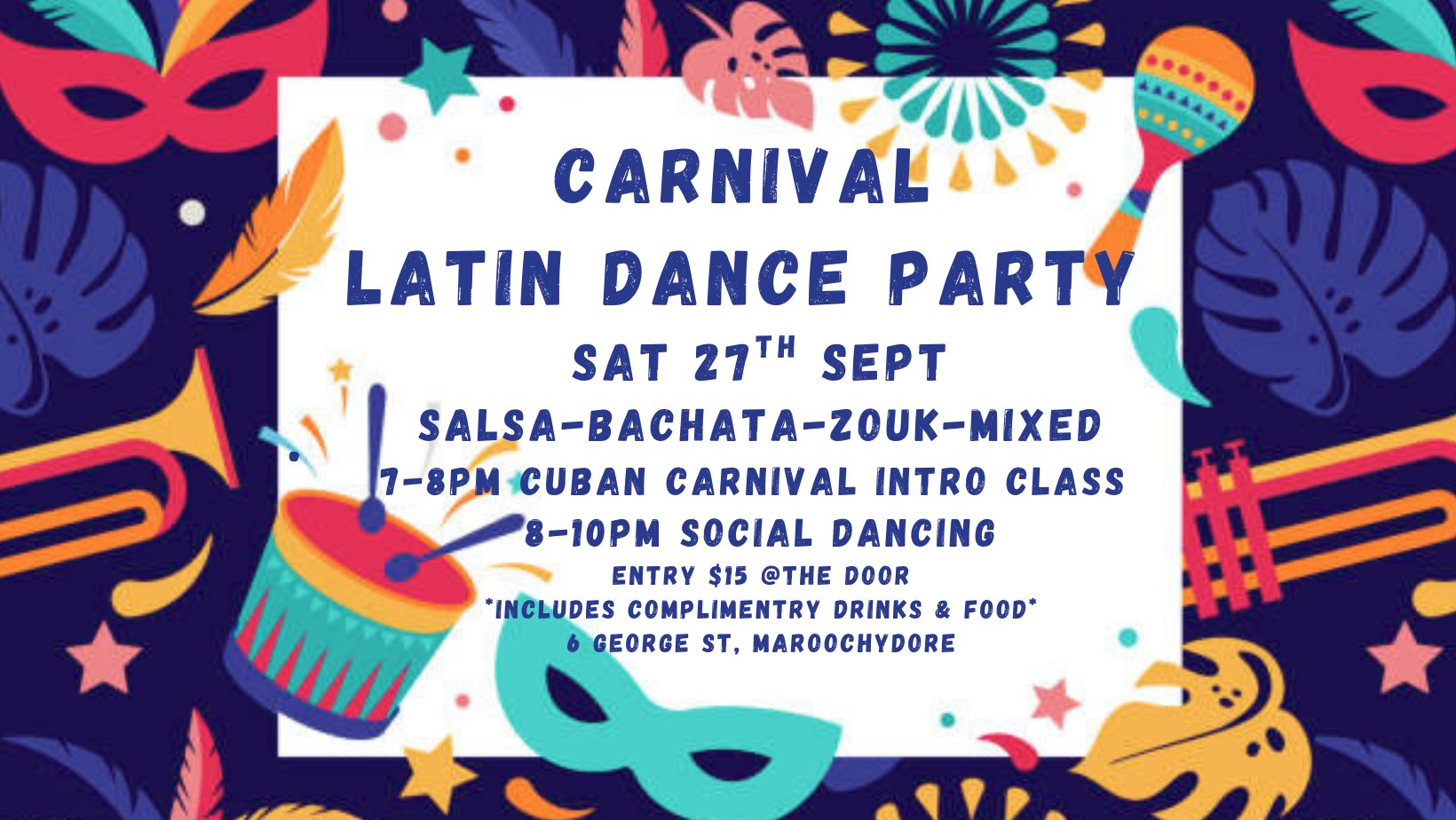 CUBAN CARNIVAL LATIN DANCE PARTY
