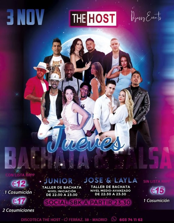 THE HOST BachataSalsa
