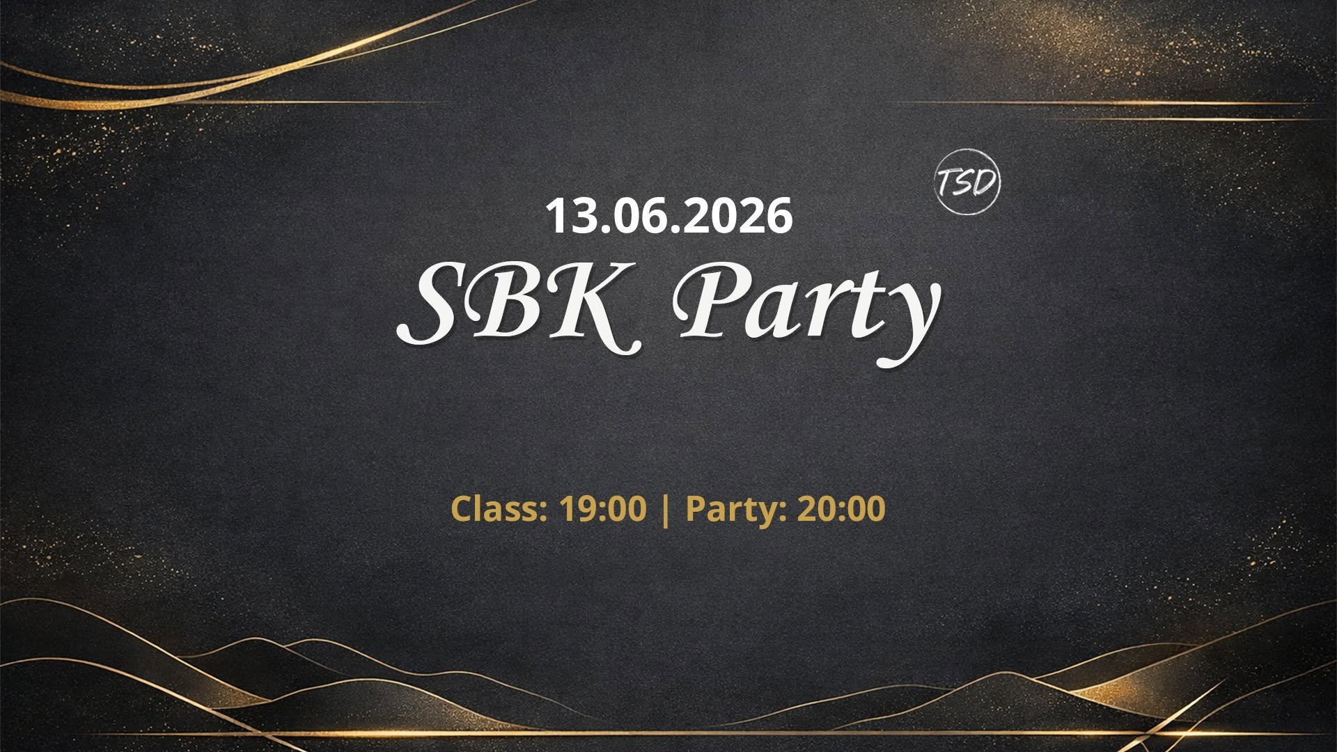 TSD's SBK Party