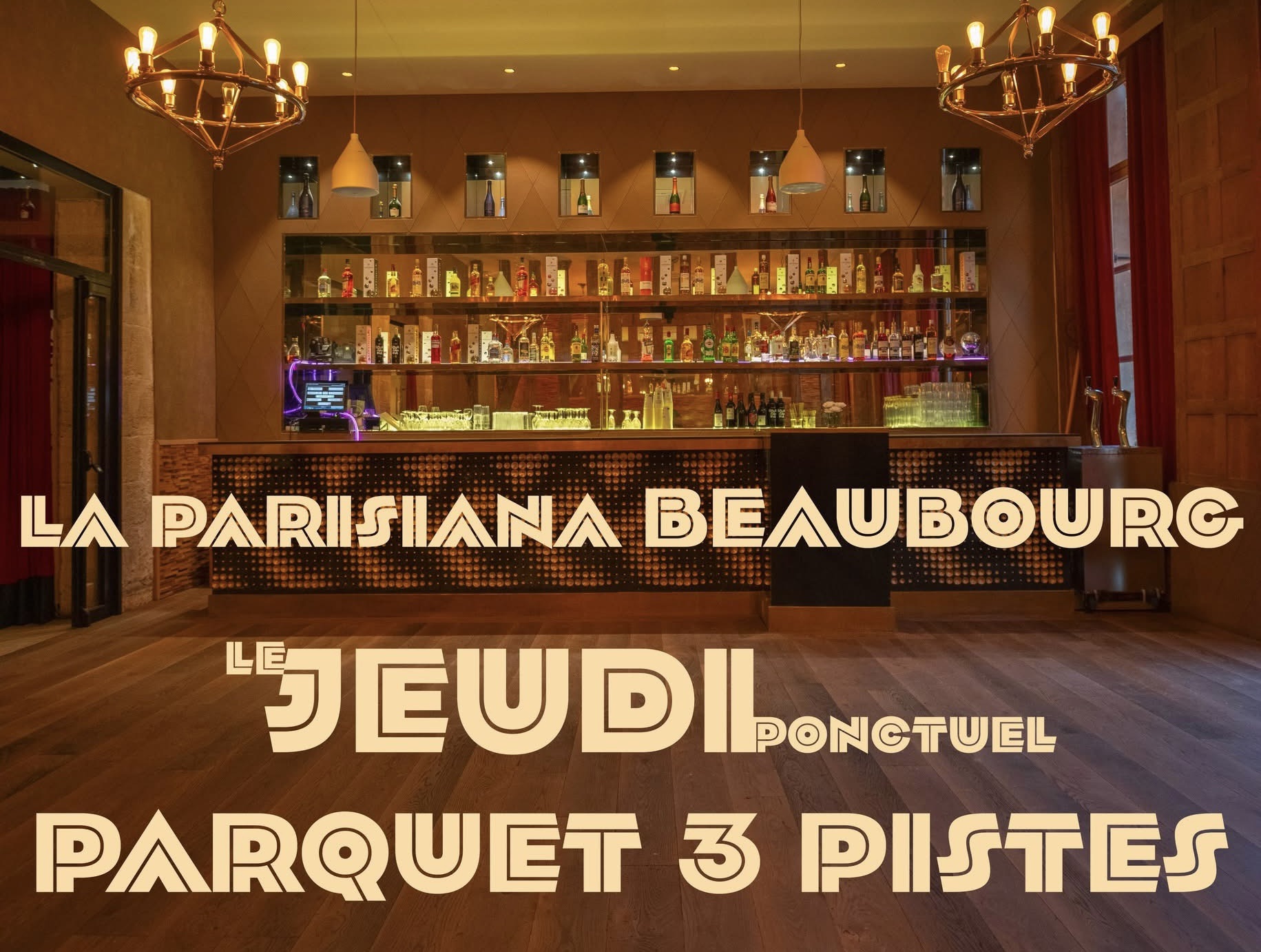 La Parisiana Beaubourg Jeudi ponctuel Cours & Bal 2