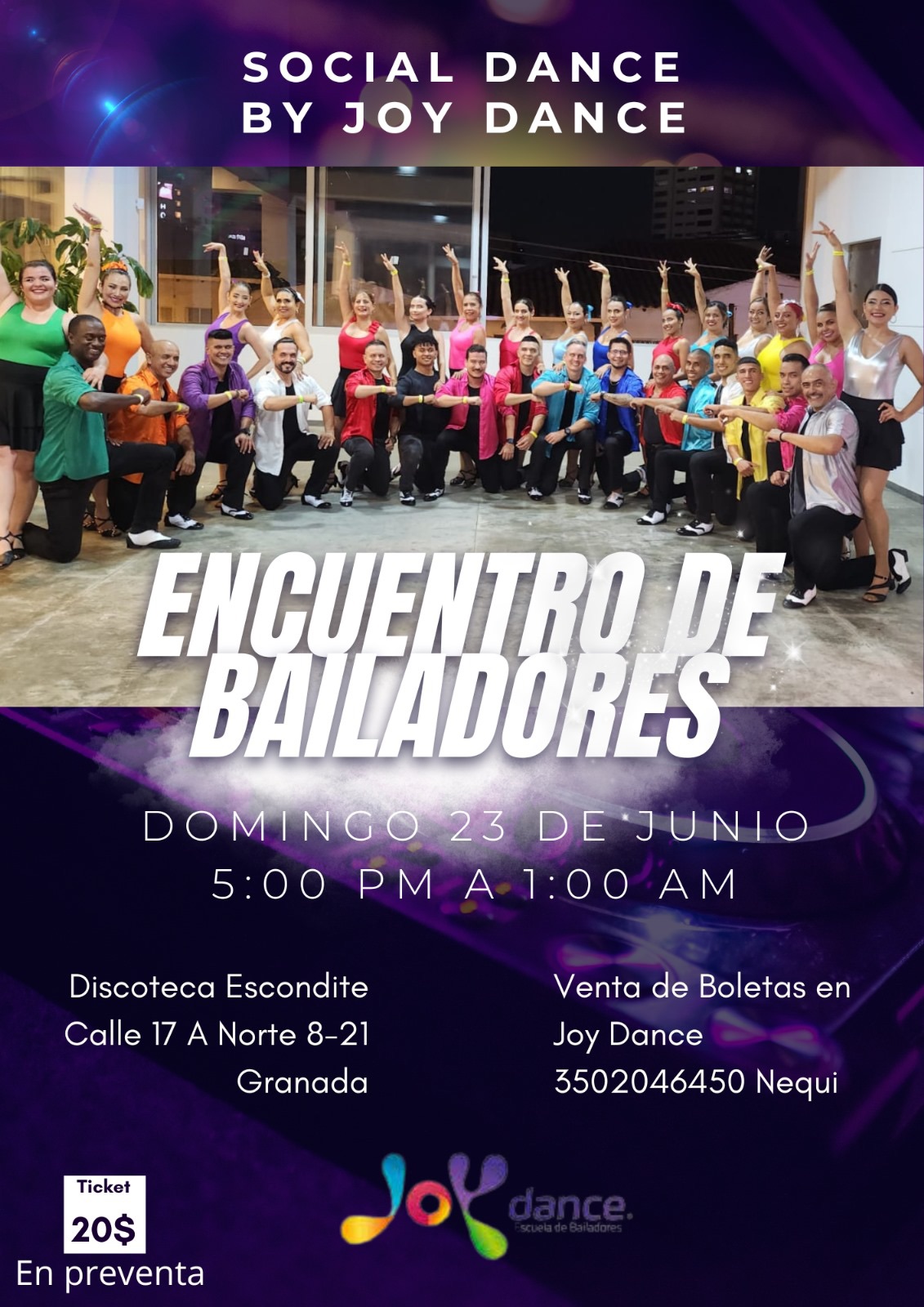 Social Dance Encuentro de Escuelas de Bailadores 2024