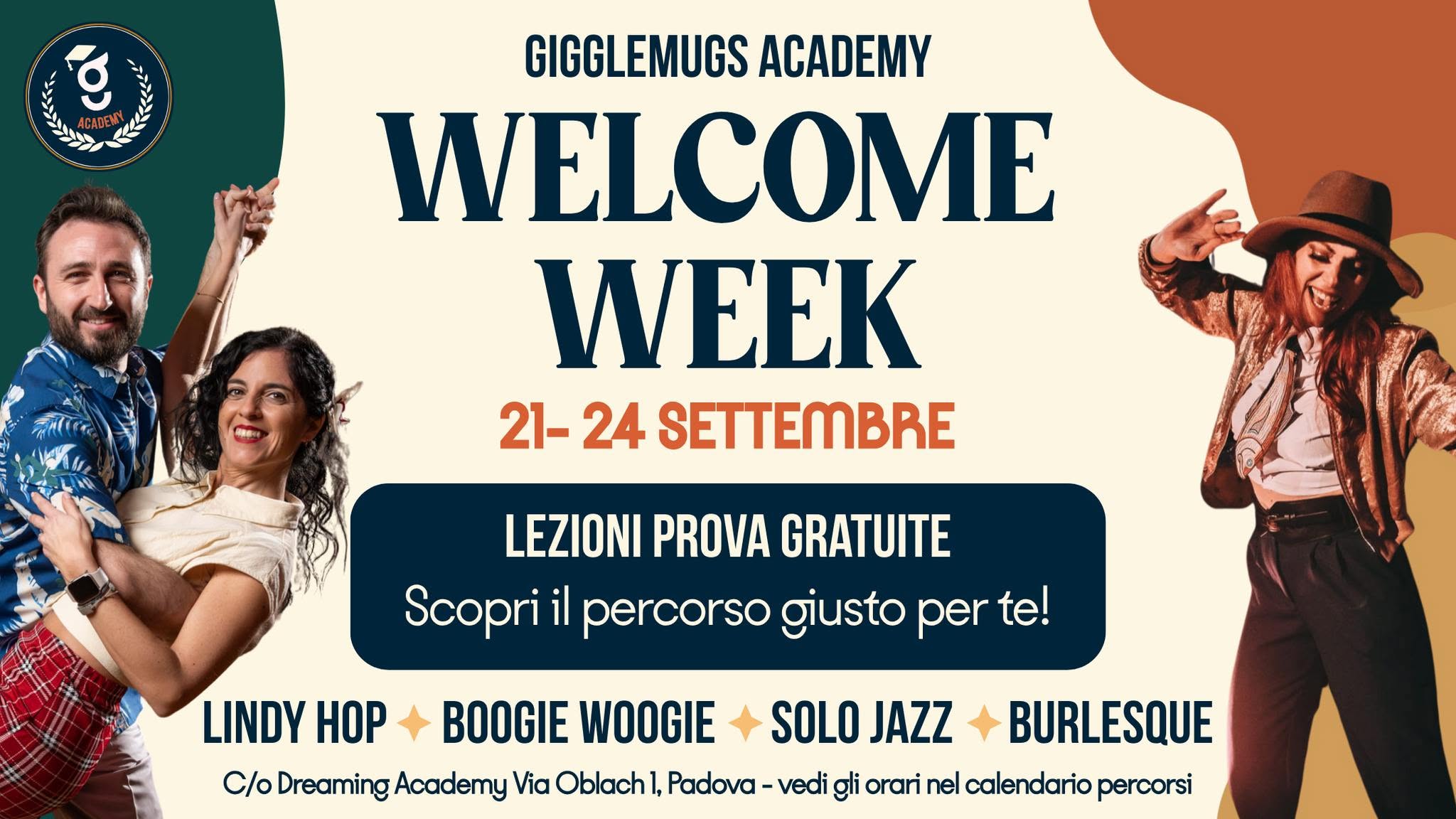 Welcome Week - lezioni prova gratuite