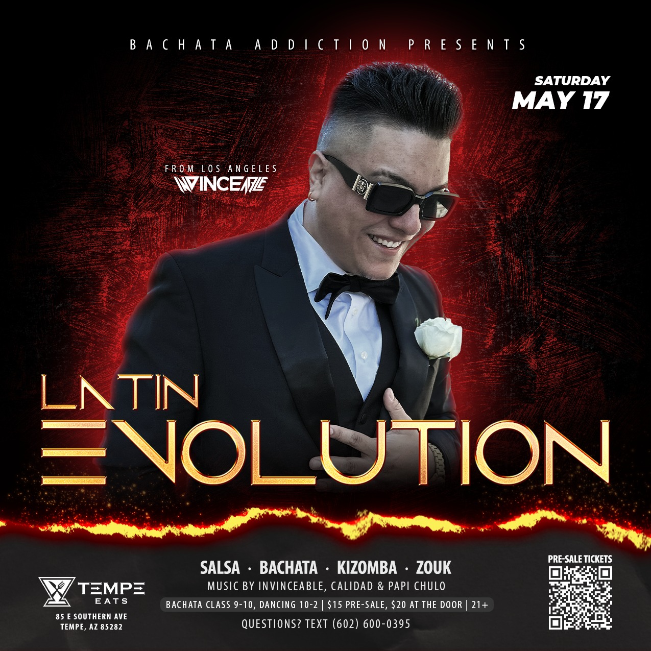 Latin Evolution Special Guest DJ InVINCEable!