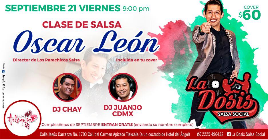 La Dosis Salsa Social 21 Septiembre