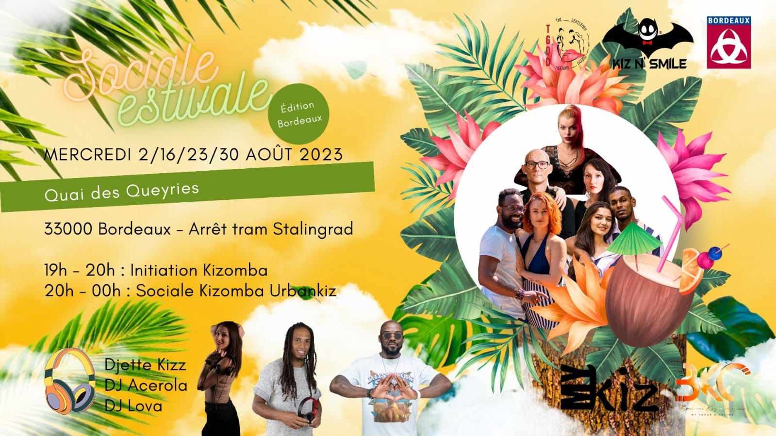 SOCIALES BKC MYKIZ + INITIATION KIZOMBA