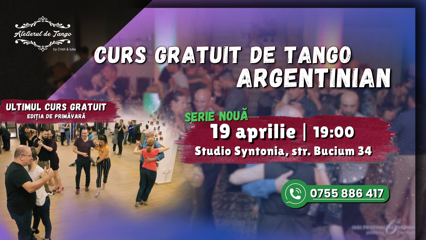 Curs GRATUIT de Tango Argentinian