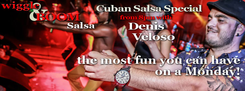 Wiggle & Boom do Cuban Salsa with Denis Veloso and Pilo