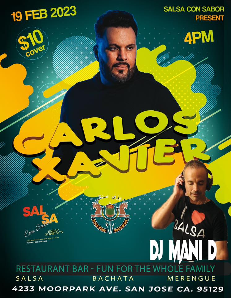 CARLOS XAVIER DJ MANI D COVER $10