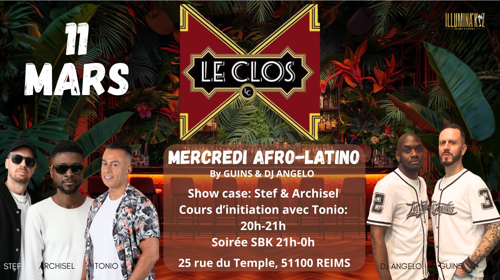 LE CLOS Afterwork Afro-Latino