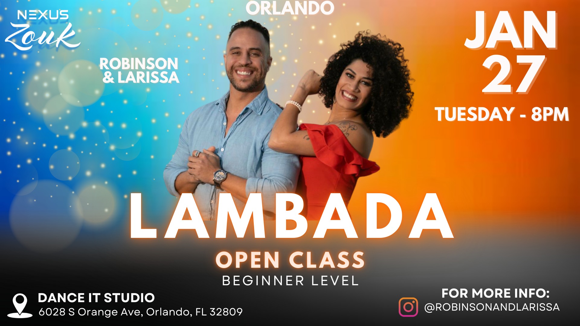 The Lambada Experience: Free Dance Open House