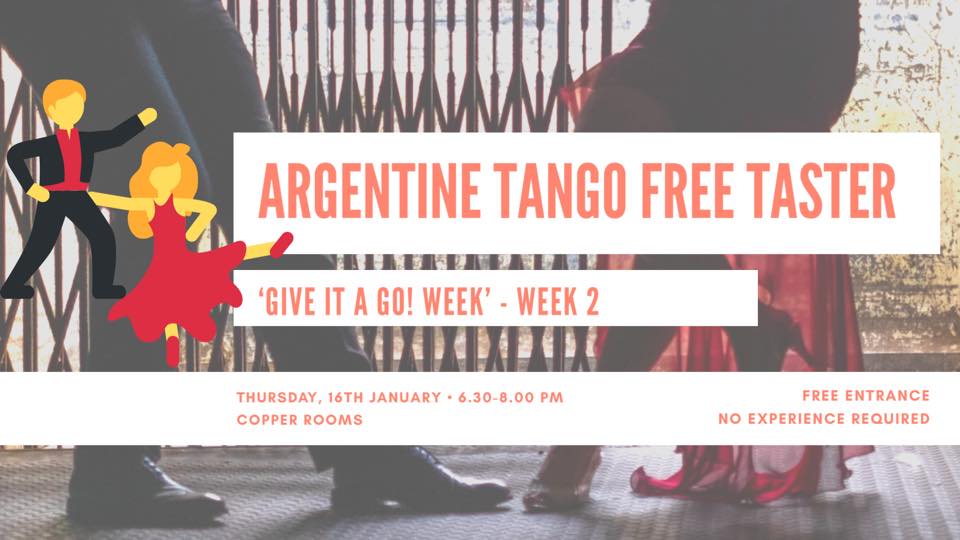 Argentine Tango Free Taster - ‘Give It a Go! Week’