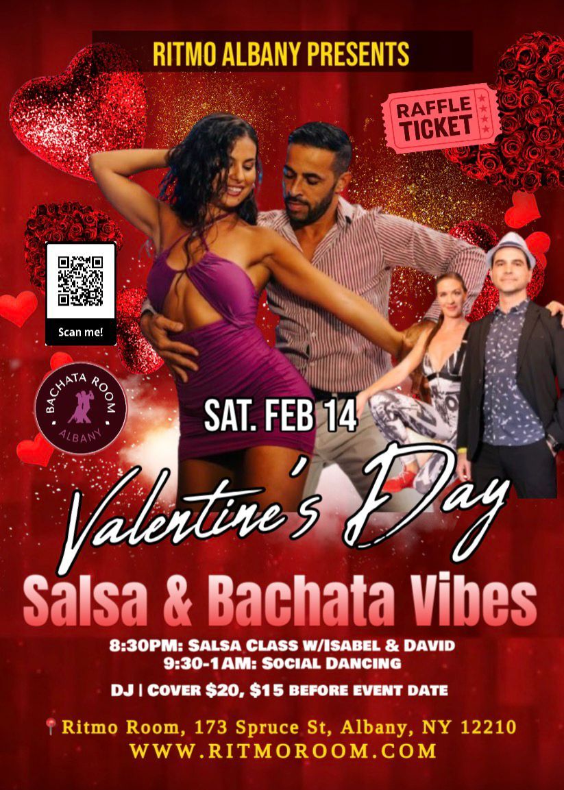 Valentine’s Day: Salsa & Bachata Vibes🌹