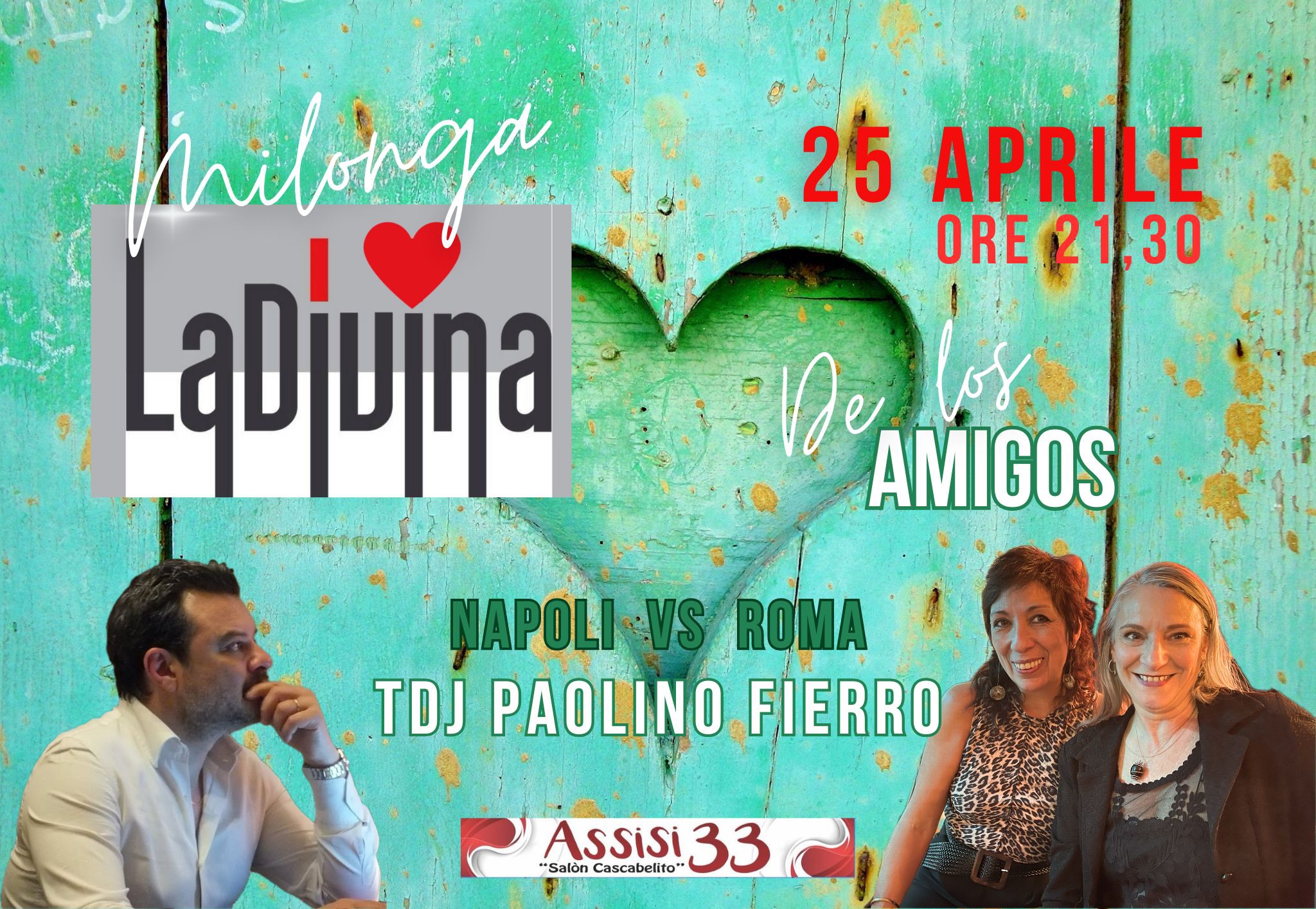 La Divina "De Los Amigos" Tdj Paolino Fierro